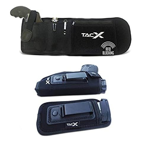 TacX Pro Gear Concealed Carry Gun Holster (Belly Band + IWB Bundle, Left) Cover