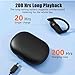 UrbanX Challenger Series Sports Earphones Wireless Bluetooth with Built-in Mic, 200H Superior Playtime, Immersive Sound, Secure Fit, IPX7 Waterproof, Compatible with Samsung Galaxy A12 (India) - Black