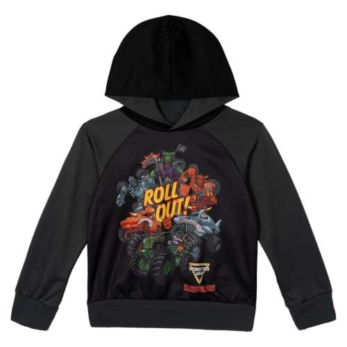 Image of Monster Jam Boys' Fleece Pullover Hoodie Toddler to Big Kid
