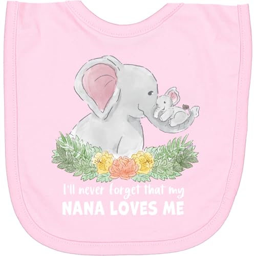 inktastic I'll Never Forget That My Nana Loves Me with Cute Newborn Bib