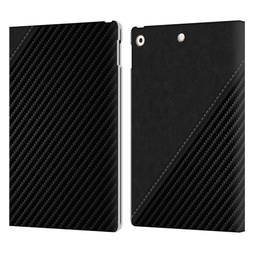 Housse iPad 10.2 cuir fibre de carbone Alyn Spiller pour le bureau