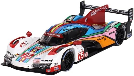 PRE-ORDER Porsche 963 #75 Porsche Penske Motorsport 2023 24 Hrs of Le Mans – Mijo Exclusives (Mini GT) Diecast 1:64 Scale Model - TSM MGT00740