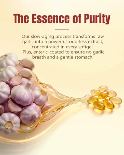 Gomerton Aged Garlic Extract Softgels