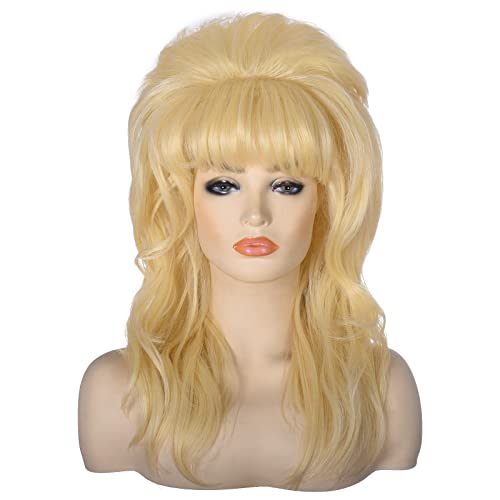 Amzcos 50S Peggy Bundy Wigs | Blonde Beehive Wig For Women Cosplay #TOP7