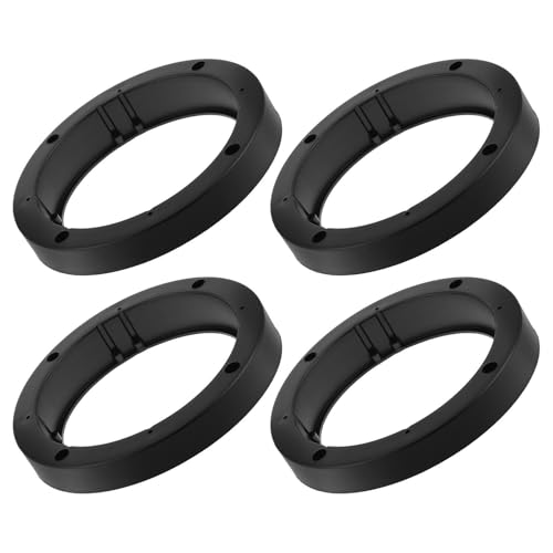 Espaciadores de altavoces de 6.5 pulgadas y 15mm inclinados para coche, 4 unidades