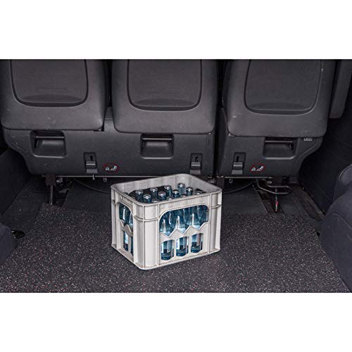 Antirutschmatte Ladungssicherung 120x80x0,3cm Palettengröße Rutschhemmende Gummigranulatmatte | Ideale Sicherung von Ware im LKW, Anhänger & Kofferraum | Universal Bautenschutzmatte 3mm