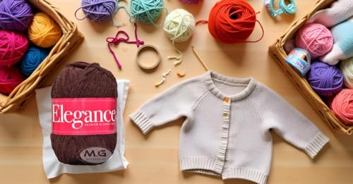 Image of Vard hman Thick Chunky Wool, Elegance Choclate WL 600 gm Best Used with Knitting Needles, Crochet Needles Wool Yarn for Knitting. T