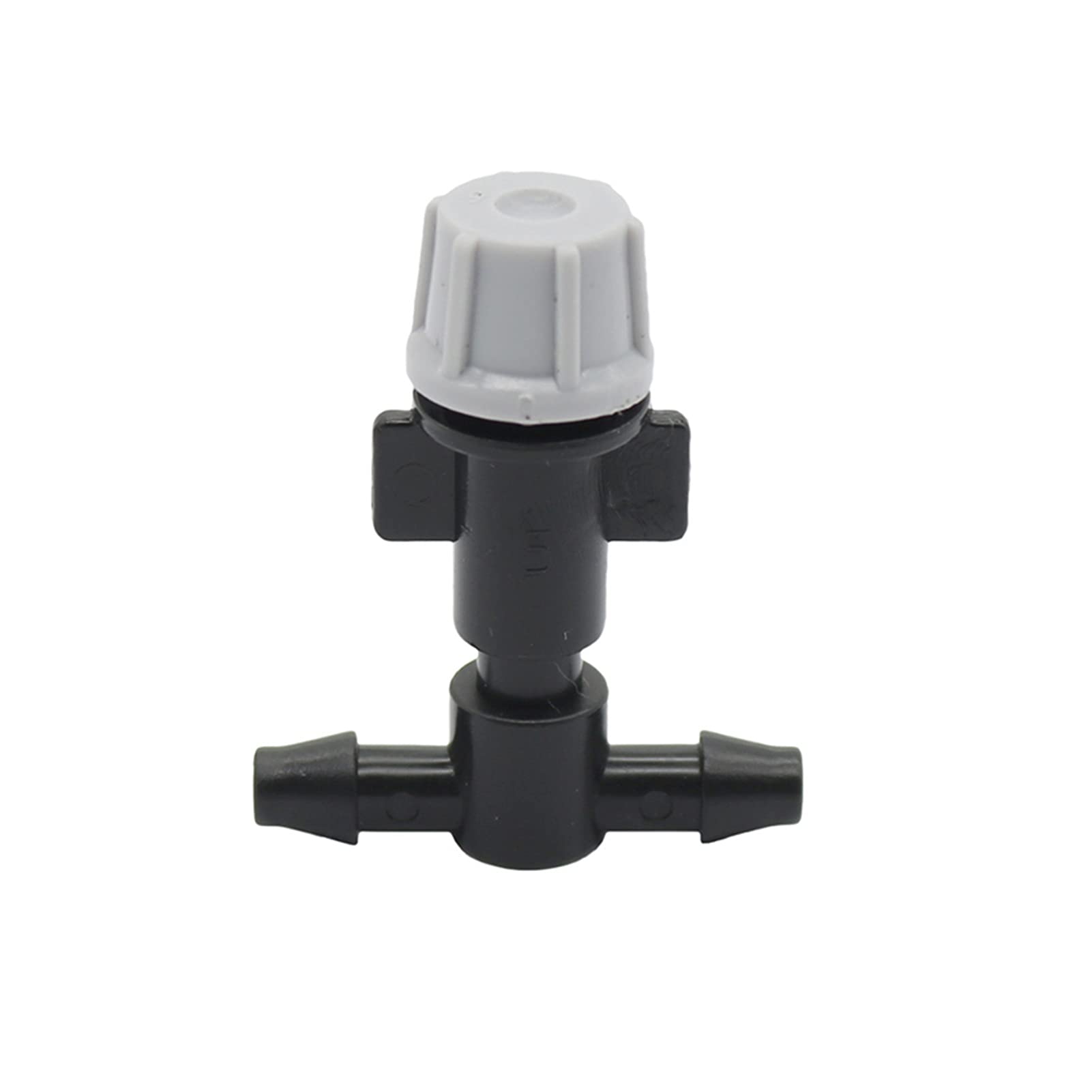 Buse d'atomisation, Buse de brumisation d'arrosage, Buse de Brouillard de Jardin Gris, Pulvérisateur à Pression, Irrigation Goutte à Goutte avec connecteur en T de 4/7 mm, Arroseurs d'arrosage Brume 2