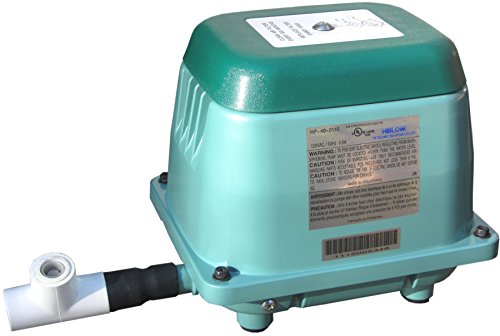 HiBlow 40 Septic Linear Air Pump (Longest Lasting Pump on The Market) w/Back