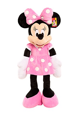 Disney Junior Mickey Mouse 40 Inch Giant Plush Minnie Mouse Stuffed Animal For Kids, By Just Play #TOP1