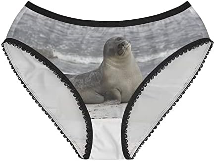 Mirounga Leonina Panties, Mirounga Leonina Underwear, Briefs, Cotton Briefs, Funny Underwear, Panties For Women