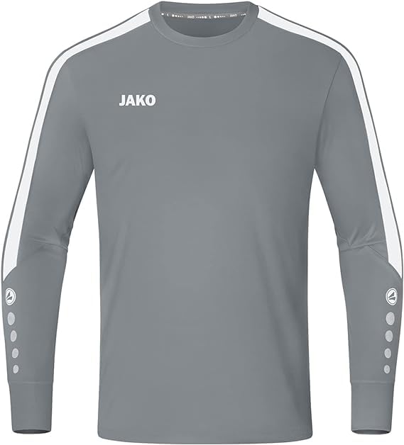 JAKO Fußball - Teamsport Textil - Torwarthosen Power Torwarttrikot Kids grau 128