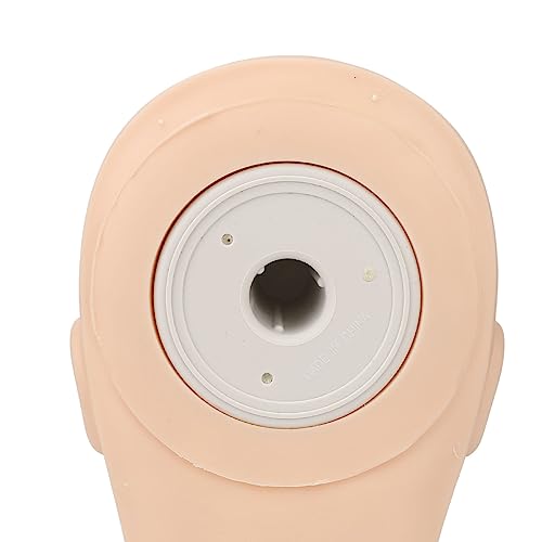 Übungskopf aus weichem Silikon, 3 Schichten, für Wimpern-Make-up-Training, für Salon, Massagetraining