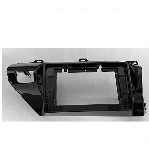 10.1 inch Car Radio Fascia Frame for Toyota Hilux 2016-2018 RHD DVD GPS Navi Player Panel Dash Kit Installation Stereo Frame Trim Bezel