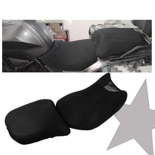 Malla para asiento Benelli TRK502 que soluciona el sudor y deslizamiento del piloto 4