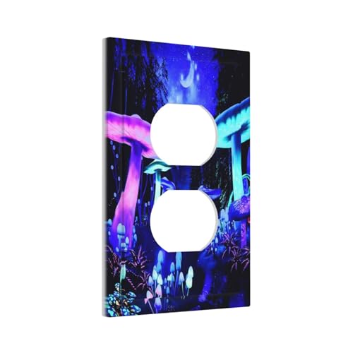 Placa de pared única dúplex resistente para dormitorio temático 3