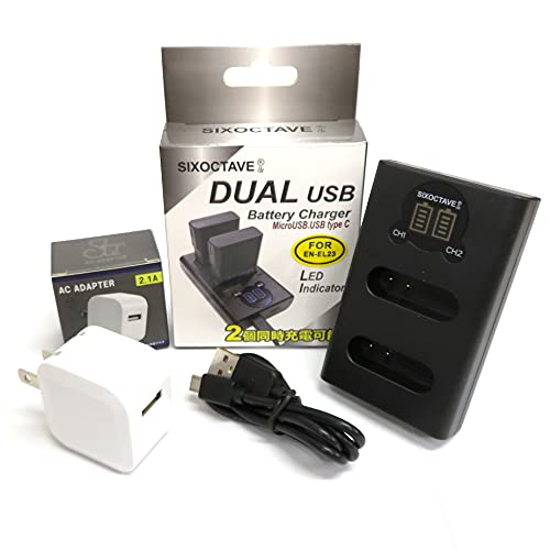 Amazon | SIXOCTAVE [2.1A ACアダプター付き コンセント充電も対応