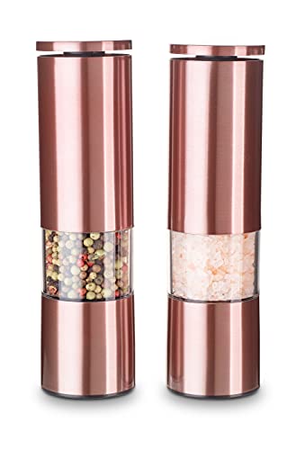 Echtwerk Juego de 2 molinillos de sal y pimienta con molinillo de cerámica ajustable Cover