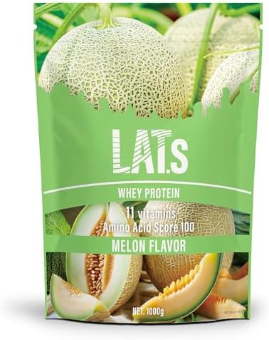 （10:30時点） ラット プロテイン ホエイ 1kg ビタミン 11種配合 国内製造 高たんぱく フルーツ シェイカーで溶けやすい 糖質摂取 トレーニングに最適 LATs(ラット) by MY ROUTINE(マイ ルーティーン プロテイン) (メロン風味)