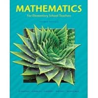 Mathematics for Elementary School Teachers 0321453646 Book Cover