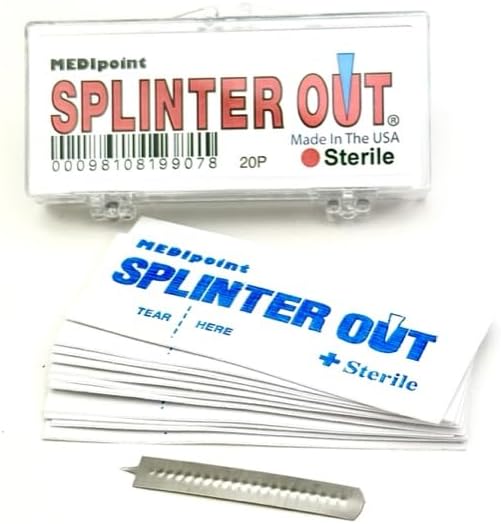 Medipoint Splinter Out Splinter Remover, 20 Count