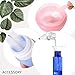 Travel Bottles Set - Cehomi Leakproof Silicone Refillable Travel Containers, Squeezable Travel Tube Sets, Heavy Duty Toiletry Bag, Perfect for Business Trip or Personal Travel (M)