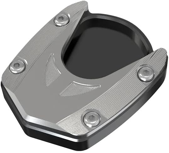 For Cfmoto 450NK 450SR 450SS 450SRS 450CLC 2023 2024 2025 Motorcycle Side Stand Enlarger Kickstand Extension Foot Pads(Gray)