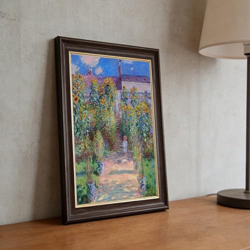 Impression sur toile Monet avec cadre suspendu haute qualité - 5