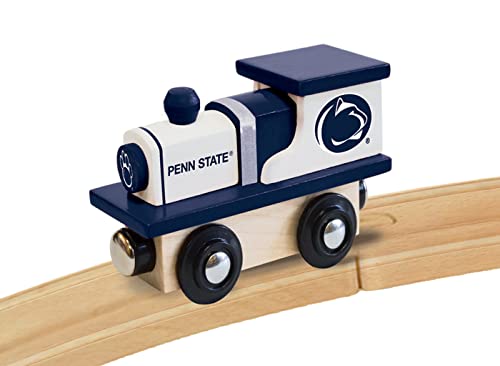 Image of MasterPieces NCAA Penn State Nittany Lions, Real Wood Toy Train Engine, For Ages 3+