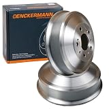 2x Denckermann Bremstrommeln 254mm hinten
