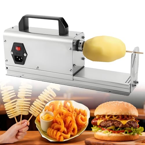 Cortadora eléctrica de papas 3 en 1 acero inoxidable 40W