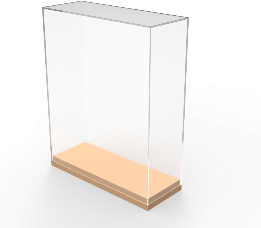 FixtureDisplays® 10.8x4x12.9" Acrylic Family Size Cereal Box Display Trophy Figurine Glorifier Book Showcase Candy Dispenser 100055