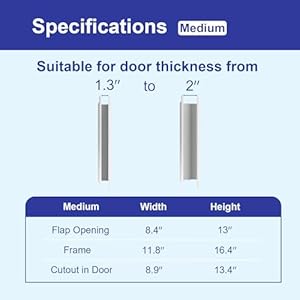3-Flap-Aluminum-Trim-Pet-Door-for-Exterior-Door-with-Wood-Inspired-Elegance-Most-Energy-Efficient-Dog-Door-Robust-Metal-Construction-Size-Medium - Cucciolini Doodles   3-Flap-Aluminum-Trim-Pet-Door-for-Exterior-Door-with-Wood-Inspired-Elegance-Most-Energy-Efficient-Dog-Door-Robust-Metal-Construction-Size-Medium