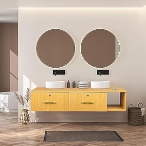 Wall Mount Station with Drawers Styling Cabinet Open Storage Beauty Salon Spa Equipment Barbershop Bathroom Dresser Barber Studio Corner Salon Station Organizer Makeup Vanity for Home Salon