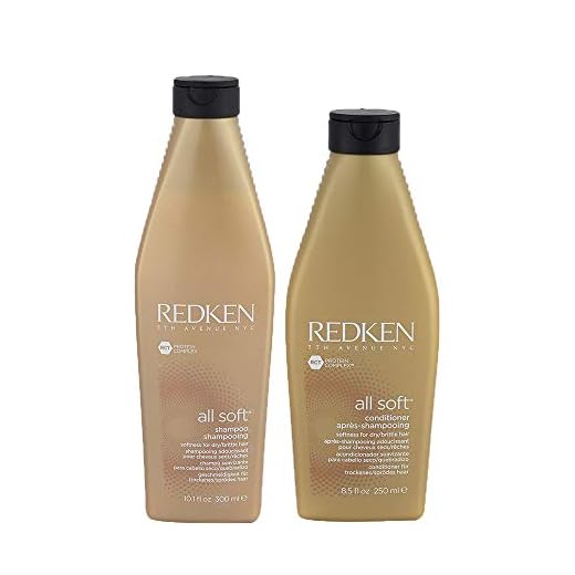 REDKEN All Soft Shampoo 300 ml + Hårbalsam 250 ml