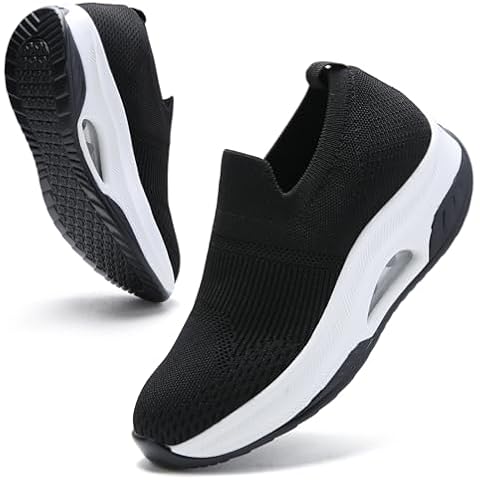 HJJ Women's Air Cushion Memory Foam Trainers Cover
