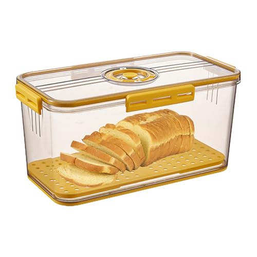 Contenedor de pan hermético reutilizable que conserva el sabor de las masas 7