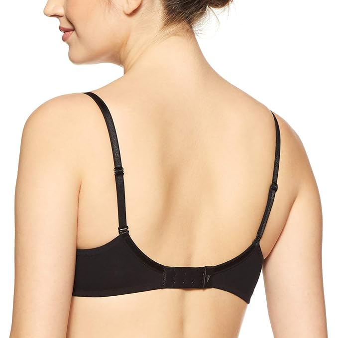 Image of Van Heusen Women's Everyday Cotton Bra|Medium Coverage|Non Padded|Non Wired|Seamless Moulded Cups|Anti Bacterial Tech| Keeps you Fresh|Sweat Absorbent|No Slip Soft Straps|Detachable Straps|Style 11001