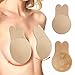 Surplex Invisible Sujetador Push Up Sujetador Sin Tirantes, Coneja para Mujer Silicona,...