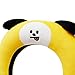 BT21 CHIMMY Character Face Cute Plush Stuffed Animal Headband Hairband for Girls, Yellow