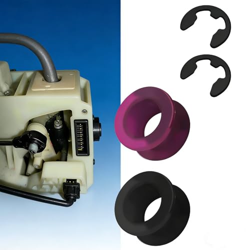 KoiLuvGo 2PCS Shift Cable Bushing Repair Kit Automatic Transmission Gear Shift Cable Bushing Repair Kit with Clips Replacement for Saturn Toyota Jeep Chevrolet Pontiac OEM# 33835-08010
