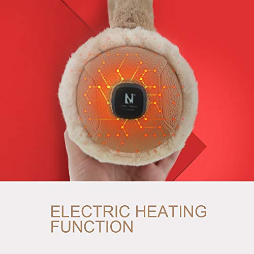 Heated Ear Warmer For Winter Women & Men Running, Electric Ear Muff Soft & Warm, Ear Covers For Cold Weather #TOP3