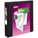 Avery 17021 Durable View Binder w/Slant Rings, 11 x 8 1/2, 1 1/2" Cap, Black