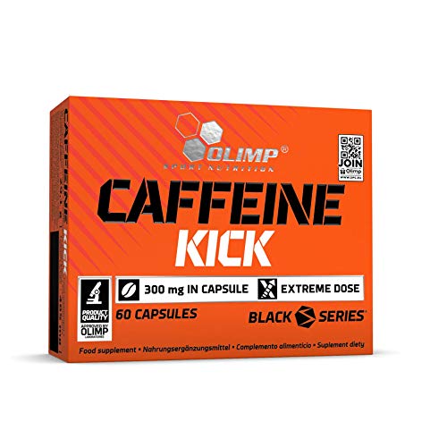 Preisvergleich Produktbild Olimp Caffeine Kick - 60 Kapseln - enthält eine hohe Dosis Koffein, Orange