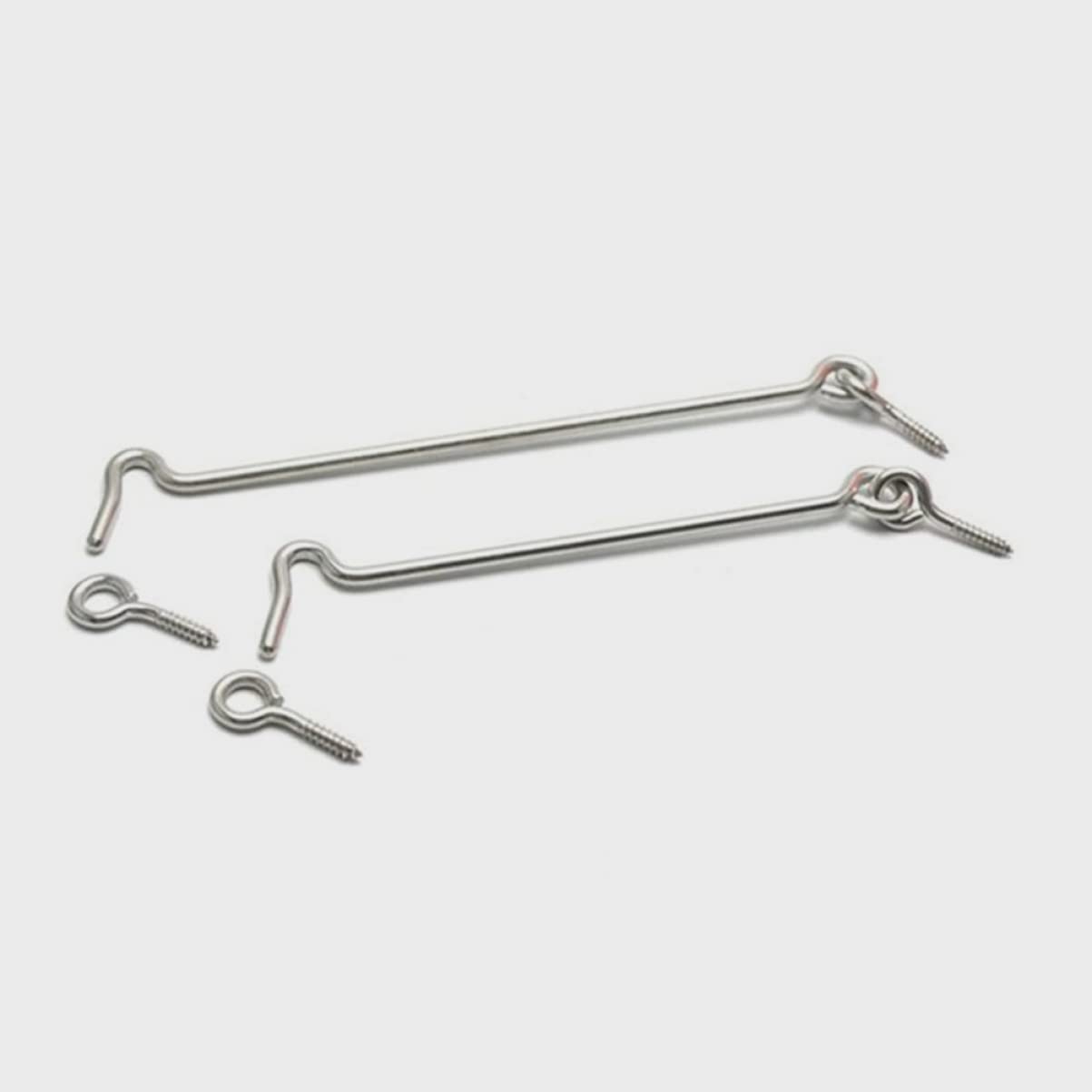 Generic 20 Sets Carbon Steel Twist Latch Screen Door Latch Door Catch Hardware Replacement