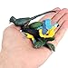 17 Pcs Realistic Mini Bird Animal Figures Toy Cake Toppers, Miniature Bird Model Figurines Birthday Party Bridal Wedding Cake Decoration Educational Backyard Birds Toy