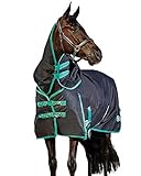 Wasserdicht Weatherbeeta Green-Tec 900D Detach-A-Neck Lite Plus 50g - Black/Bottle Green