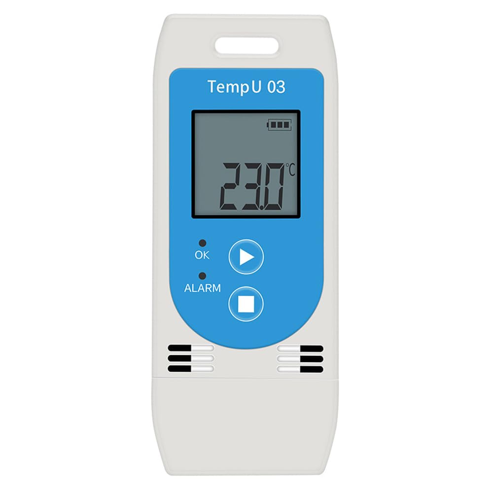 DollaTek USB avec écran Enregistreur de température et d'humidité Enregistreur de température et d'humidité Enregistreur PDF pour l'expédition par chaîne du froid sensible à la température