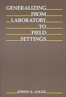 Generalizing Fr Lab to Field CB (The Issues in organization and management series) 066909692X Book Cover