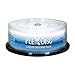 Price comparison product image PlexDisc 6x 25GB Liquid Defense Plus Glossy White Inkjet Printable BD-R. 25 Disc Spindle